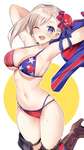 【FGO】アメリカンビキニver.の武蔵ちゃんイラスト！！　可愛いよ武蔵ちゃん！