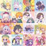 【FGO】Namieさんのミニサーヴァント達イラスト！！　可愛すぎる！