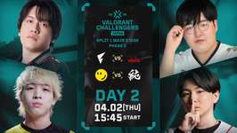 「VCJ 2026 Split 1 Main Stage」Phase2 Day2 – FENNELがWEC Cに2-1で勝利、MURASH GAMINGがRIDDLEを2-0で下す