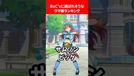 BoC’zに選ばれそうなウマ娘ランキング #ウマ娘