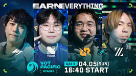 VCT PACIFIC 2026 Stage 1 DAY3 - ZETA DIVISIONがRex Regum Qeonに1-2で敗北