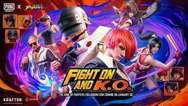 「PUBG MOBILE」で「THE KING OF FIGHTERS」とのコラボが開幕。不知火 舞，八神 庵，ナコルルに着想を得たキャラクターセットが登場