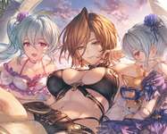 【グラブル】水着アポロニア登場の反応 3アビ使用後は1アビが通常後自動発動に / 次配置キャラを常にかばうサポアビも