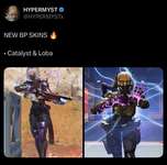 【Apex】新バトルパススキンに「歴代最高」の声 ←普段使わない勢まで沼落ちしてる模様